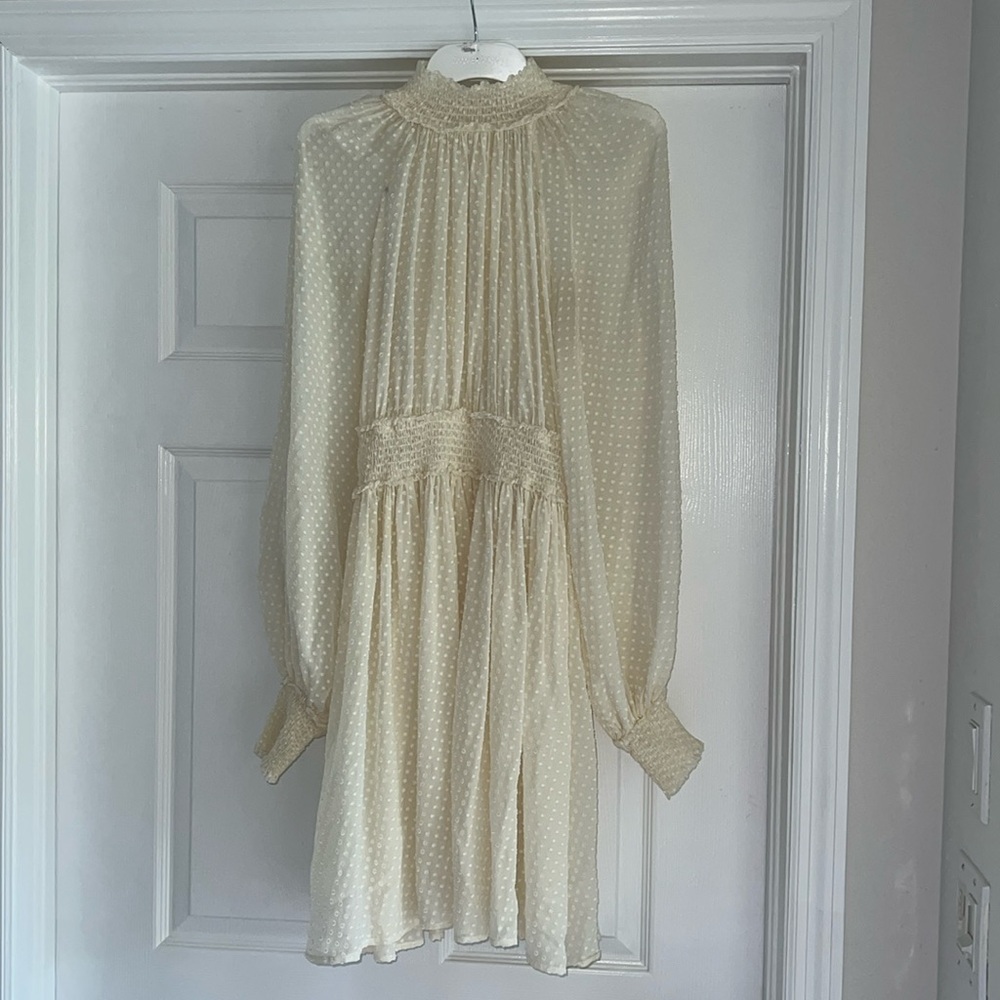 💥FLASH SALE 💥 Zimmermann long sleeve mini dress